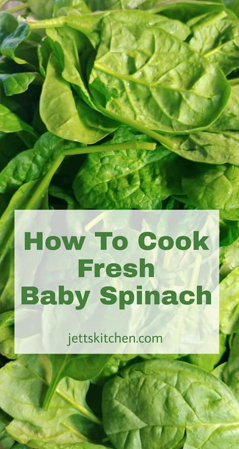 Cooking Fresh Spinach Easy Recipes, Best Way To Cook Fresh Spinach, Best Way To Cook Spinach, How To Wilt Fresh Spinach, How To Sauté Spinach, How To Cook Spinach On The Stove, Cook Spinach Recipes, Cooking Spinach Leaves, Wfpb Spinach Recipes