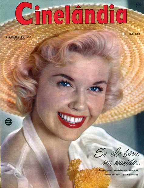 How Retro.com: Doris Day Hairstyles Vince Edwards, Doris Day Movies, Liz Smith, Happy 90th Birthday, Making Movies, Calamity Jane, Eartha Kitt, Rock Hudson, Star Magazine