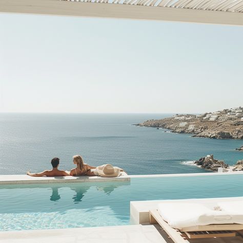 The Perfect Honeymoon Destination: Mykonos. Why? It's simple: breathtaking views, scenic villas, and a relaxed atmosphere. This island combines natural beauty with a touch of luxury, making it a great spot for couples who want a mix of adventure and relaxation. Find Mykonos villas. Link in bio. Mykonos Honeymoon, Mykonos Resort, Luxury Images, Unique Vacation Rentals, Mykonos Villas, Oceanfront Vacation Rentals, Perfect Honeymoon, Pet Friendly Vacations, Mykonos Hotels