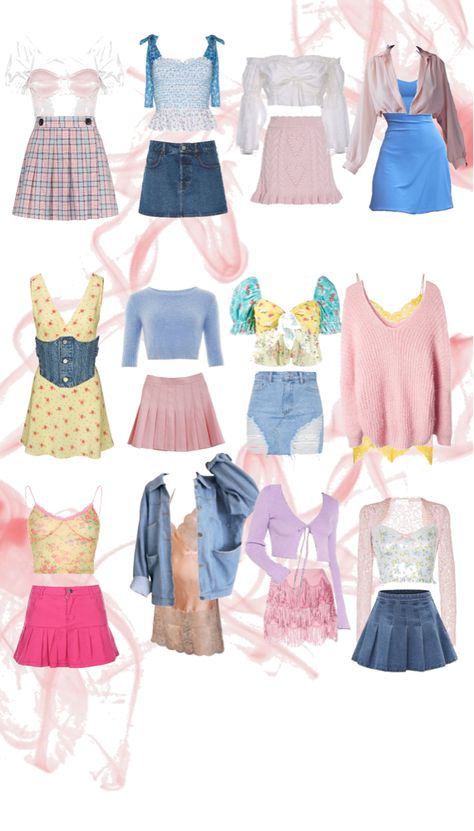 Winx Club: Bloom outfit ideas | #winxclub #bloomwinx #bloom #winx #pastel #fairy #fairycore #y2k #fae #faerie #softgirl Winx Character, Bloom Costume, Flora Costume, Fairy Aesthetic Clothes, Winx Aesthetic, Winx Club Bloom, Fairycore Outfit, Pastel Fairy, Las Winx