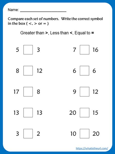 Greater Than Less Than Equal To Activity, Greater Lesser Equal Worksheets, Greater Than Less Than Worksheets Kindergarten, Sr Kg Worksheets Maths, Grater And Less Than Worksheet, Lkg Worksheets Maths, Greater Than Less Than Worksheets, Basic Math Worksheets, Math Fact Worksheets