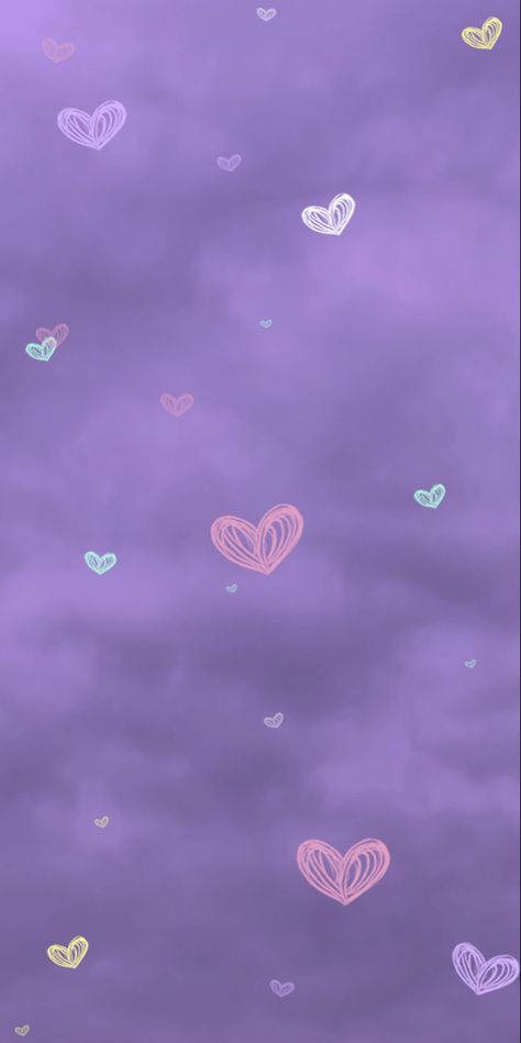 Wallpaper Backgrounds Purple Heart, Lavender Heart Wallpaper, Purple Heart Wallpaper Iphone, Purple Heart Aesthetic Wallpaper, Love Purple Wallpaper, Whatsapp Chat Wallpaper Aesthetic, Purple Hearts Aesthetic, Purple Themed Wallpaper, Purple Love Aesthetic