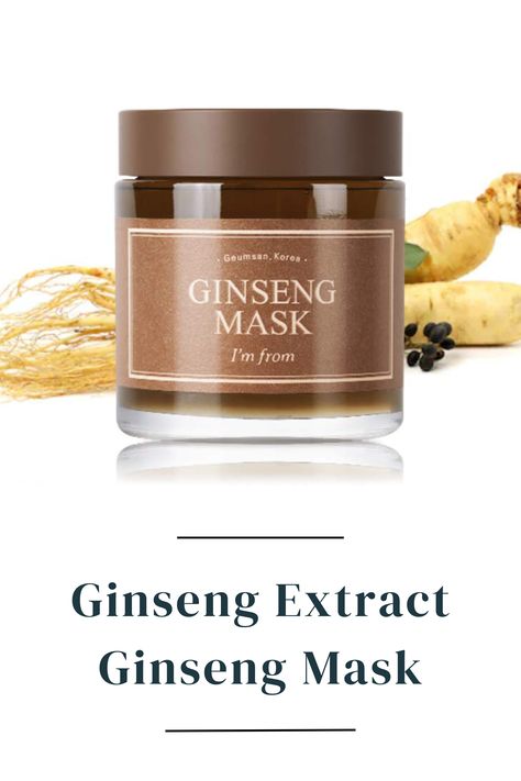 Ginseng Serum, Ginseng Face Mask, Ginseng Oil Cleanser, Korean Red Ginseng Extract, Beauty Of Joseon Ginseng Cleansing Oil, Younger Skin, Sensitive Skin, Face Mask, Beauty And Personal Care