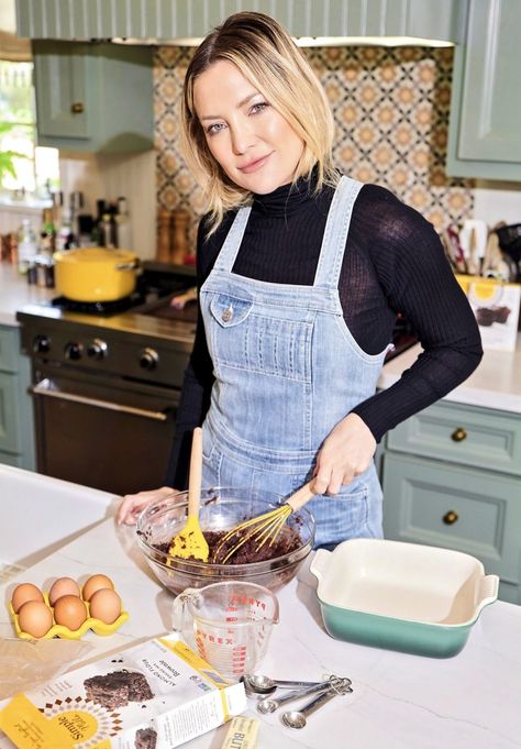 Kate Hudson Instagram, Sea Salt Brownies, Kitchen Rehab, Dark Chocolate Sea Salt, Glass Pan, Brownie Cupcakes, Holiday Cupcakes, Obsessed With Her, Gluten Free Brownies