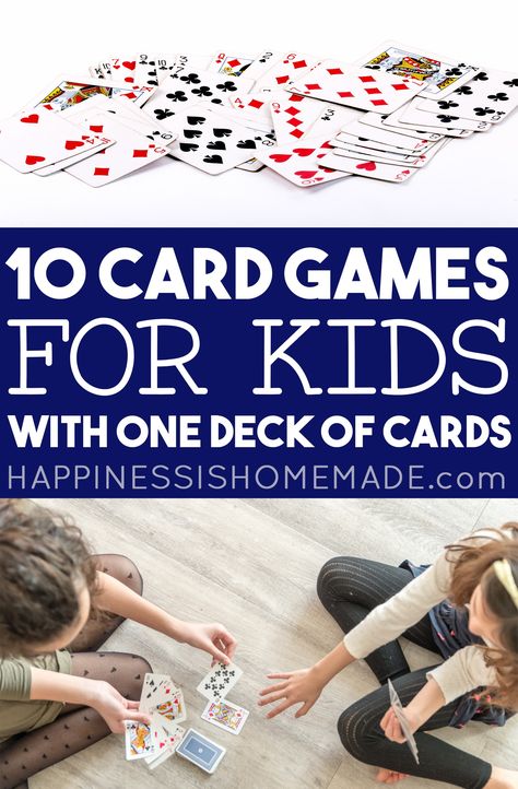 Games To Play With Kids, Family Card Games, Classic Card Games, Grandparenting, Fun Card Games, Happiness Is Homemade, Card Games For Kids, Family Fun Night, Family Fun Games