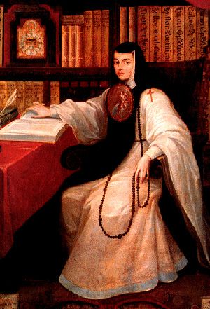 Sor Juana Inés de la Cruz | Timeline of Women Poets Roman Catholic Art, Sally Ride, Female Poets, American Story, Frida Kahlo Art, Historical Women, Newspaper Crafts, History Class, Popular Art