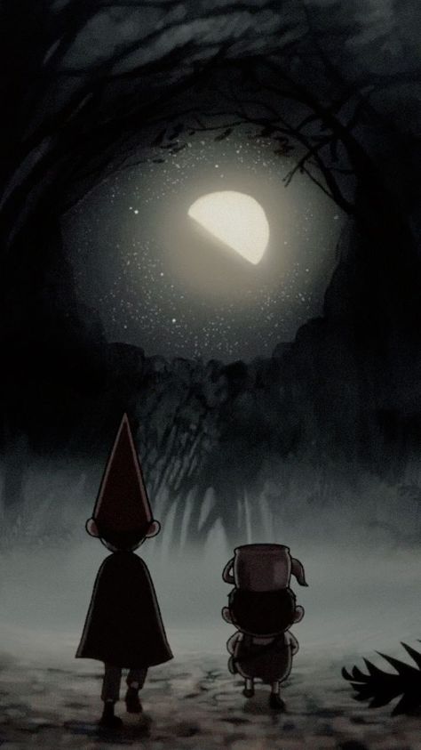 Over The Garden Wall Wallpaper, Adveture Time, رورونوا زورو, Over The, Over The Garden Wall, Spooky Scary, Garden Wall Art, Fall Wallpaper, Gravity Falls