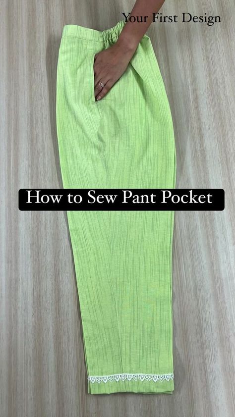 How to sew side pocket #pants #pockets #cuttingandstitching #stitch #sewing #fbreels23 #reelsvideo #reels | Your First Design | Jumbo · The Struggle Is Real How To Stitch Pocket In Pant, Side Pocket Pants, Sewing Pockets, Stitch Sewing, Sewing Pants, The Struggle Is Real, Best Love Songs, Struggle Is Real, Pocket Pattern