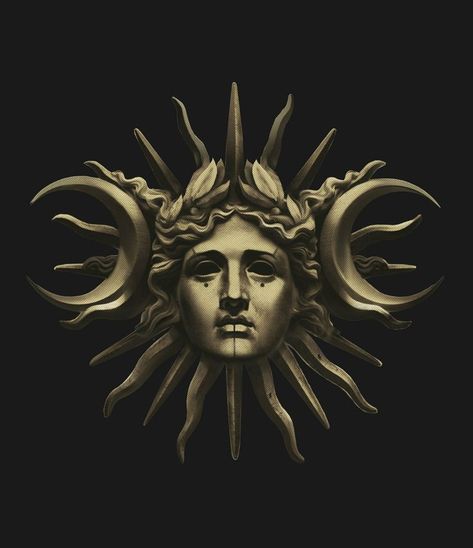 Sun Mythology, Sun God Tattoo, Ancient Greek Sculpture, Roman Sculpture, Geniale Tattoos, Greek Mythology Art, Greek Sculpture, Occult Art, Mythology Art