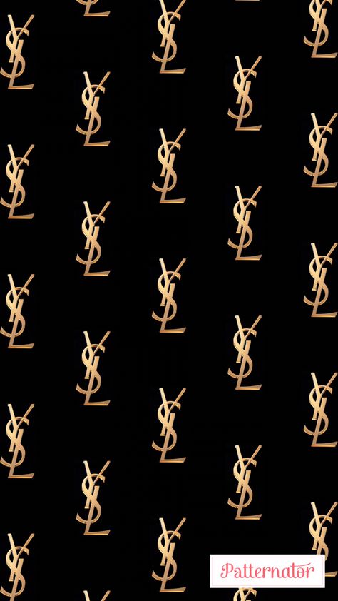 Versace Pattern Wallpaper, Ysl Background, Ysl Wallpaper, Coach Wallpaper, Versace Pattern, Monogram Wallpaper, Louis Vuitton Iphone Wallpaper, Digital Art Photography, Bulldog Art