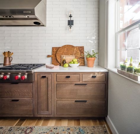 Warm Modern Kitchen, Cabinet Detail, Denver Modern, Kitchen Transitional, Inset Cabinets, Cabinet Detailing, Flat Face, Natural Stone Flooring, Small Kitchens