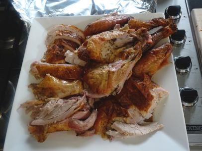 Accidental Turkey Recipe | Ina Garten | Food Network Accidental Turkey, Make Ahead Turkey, Smoker Turkey, Bradley Smoker, Fresh Turkey, Ina Garten Recipes, Turkey Gravy, Barefoot Contessa, Turkey Recipe