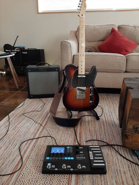 Home Studios, Guitar Obsession, Pedal Board, Guitar Electric, Fender Guitars, Dream Job, Home Studio, The Band, Electric Guitar