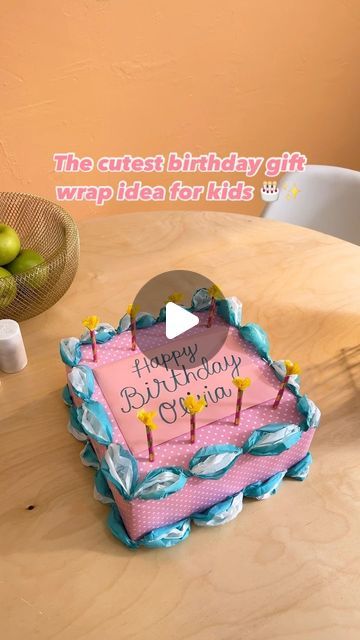 Hallmark on Instagram: "Wanna impress a cool kiddo in your life? 🤩 This over-the-top birthday gift wrap idea is guaranteed to do the trick. 😎 See how we did it—plus more fun gift wrap ideas for kids—at the link in bio! 🎉" Gift Wrap Ideas For Kids, Wrap Ideas For Kids, Daisies Birthday, Gift Wrap Ideas, Birthday Gift Wrap, Birthday Gift Wrapping, Unique Gift Wrapping, Wrap Ideas, Creative Gift Wrapping