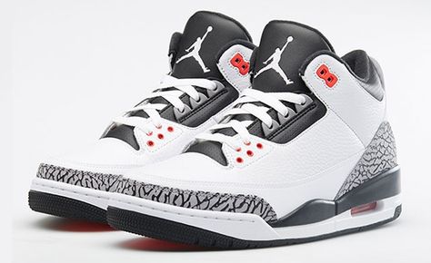 I dig em Jordan 3 Infrared, Retro Jordans, Jordan Iii, Yeezy 750, Jordan Retro 3, Sneaker Shop, Air Jordan 3 Retro, Air Jordan Retro, Nike Air Jordans