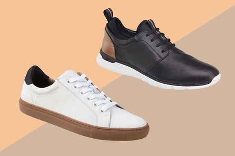 The Best Men’s Dress Sneakers & Tennis Shoes | Travel + Leisure Dressy Tennis Shoes, Business Sneakers, Mens Dress Sneakers, Mens Casual Wedding Attire, Dressy Sneakers, Casual Tennis Shoes, Casual Wedding Attire, Dress Sneakers, Easter Dresses For Toddlers