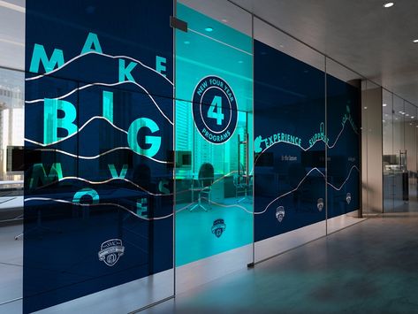 Glass Sticker Design, Office Graphics, Store Front Windows, Window Brands, Window Signage, Office Wall Design, Storefront Design, Graphics Design Ideas, Office Window