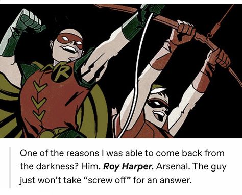 Jason Todd And Roy Harper, Batfamily Funny, Roy Harper, Red Hood Jason Todd, Batman Arkham Origins, Birthday Week, Batman Funny, Batman Comic Art, Dc Comics Artwork