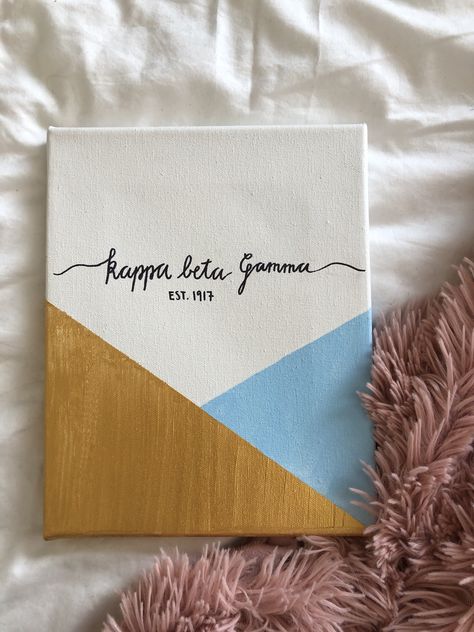 Boho Sorority Canvas, Canvas Sorority Ideas, Big Little Canvas Ideas, Big Little Paintings, Sorority Canvas Ideas, Kappa Delta Crafts, Big Little Crafts, Chi Omega Canvas, Sorority Canvas Paintings