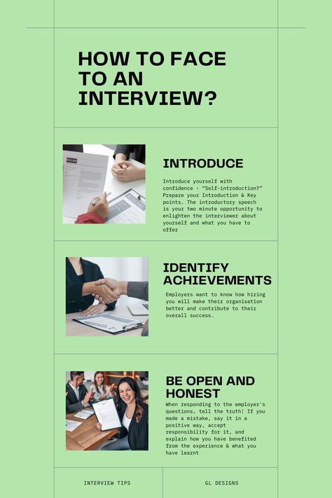 3 most important tips for a successful job interview. Introduce your self with confidence...Identify your achivements....Be open and honest when talking .... for more info visit us below.. Self Introduction For Job Interview, Preparing For An Interview, Successful Job, Professional Resume Examples, Scrum Master, Resume Skills, Interview Preparation, Best Resume, The Interview