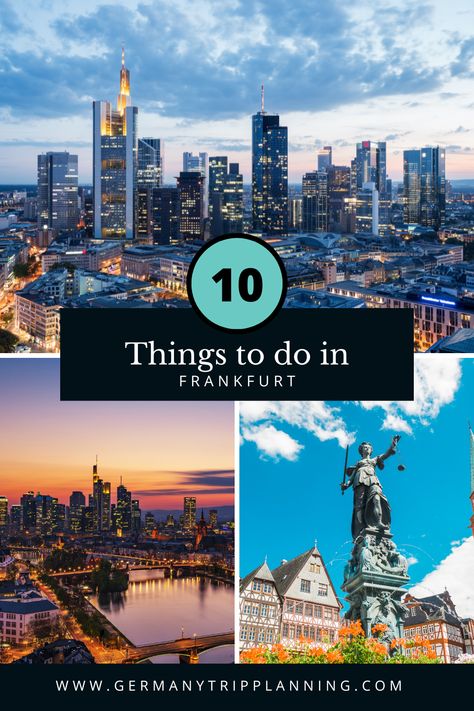 Here are the best things to do in Frankfurt, Germany, when you only have one day in the city. Frankfurt Things To Do, Germany In February, What To Do In Frankfurt Germany, Frankfurt Photo Ideas, Frankfurt Itinerary, Manheim Germany, Travel In Germany, Germany Travel Destinations, Travel To Germany