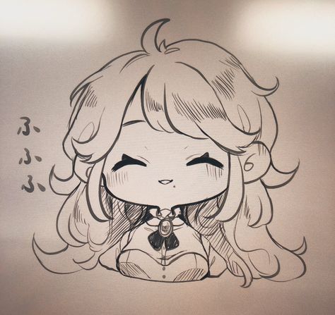 Wavy Hair Art, Chibi Hair, Chibi Art, Chibi Characters, Hair Art, Cute Characters, Curled Hairstyles, Cartoon Character, Anime Chibi