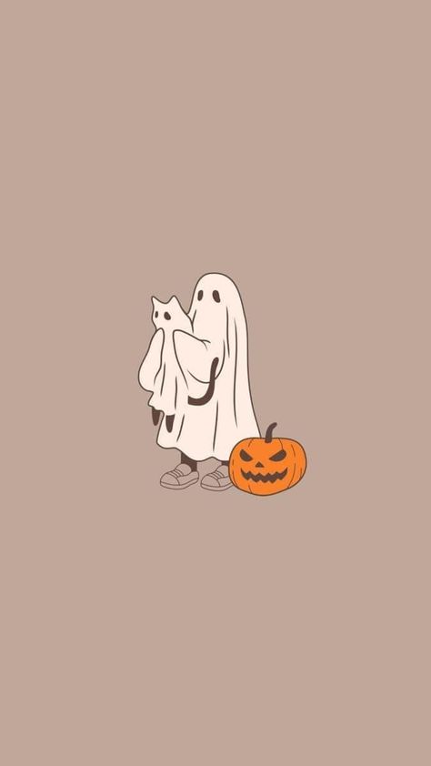 Halloween Computer Wallpaper Aesthetic, Halloween Lock Screen, Halloween Desktop Wallpaper, Phone Wallpaper Pastel, Autumn Phone Wallpaper, Halloween Wallpaper Cute, Bow Wallpaper, Iphone Wallpaper Fall, Drawing Wallpaper