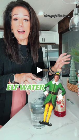 Winter Flavored Water, Christmas Water Recipes, Christmas Flavored Water, Christmas Flavored Water Recipes, Infused Water For Christmas Party, Tonya Spanglo Water, Hydration Station Water Tok, Flavored Water Recipes, Water Mixes