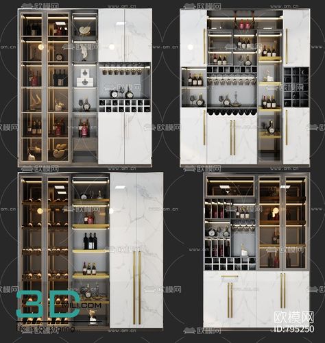 286.Modern light luxury wine cabinet combination 3d model Free Download – 3DMili 2020 – Download 3D Model – Free 3D Models – 3D Model Download Wine Cabinet Luxury, Dinner Wagon Cabinet Modern, Dinner Wagon Cabinet, Dinner Wagon, Home Bar Designs Luxury, Cabinet Classic, Home Bar Designs, Wine Cabinet, Kitchen Models