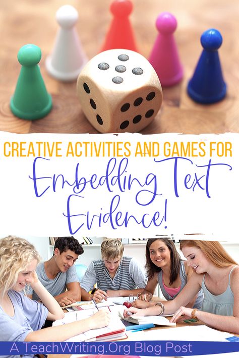 Text Evidence Activities, Citing Text Evidence, Citing Evidence, Writing Rubric, Language Arts Teacher, Middle School Writing, Text Evidence, Middle School Reading, Teaching Ela