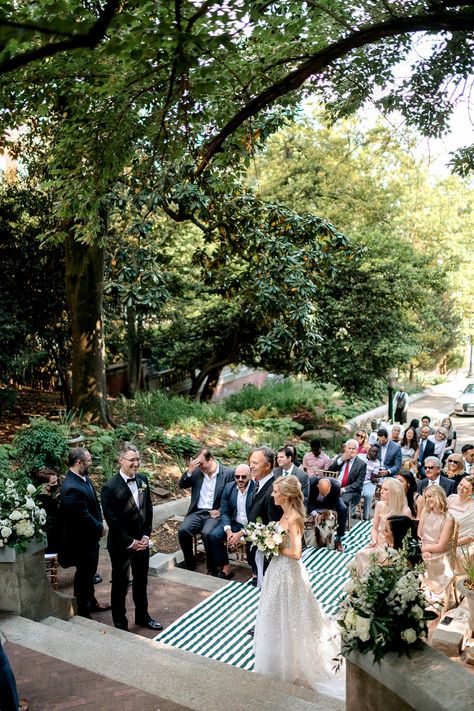 Washington DC Wedding Ceremony Washington DC Spanish Steps Wedding #elopement #elopementideas #intimatewedding #dcwedding #spanishsteps #blackandwhitewedding #weddingideas #weddinginspiration #microwedding Park Ceremony, Dc Elopement, Wedding Ceremony Setup, Getting Married Abroad, Wedding Invitation Etiquette, Spanish Steps, Sonoma Wedding, Wine Country Wedding, Intimate Elopement