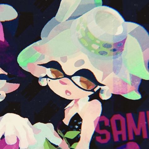 Marie Splatoon Official Art, Marie Official Art, Marie Splatoon Icon, Gadgets Background, Splatoon Icon, Marie Splatoon, Splatoon Idols, Squid Sisters, Callie And Marie