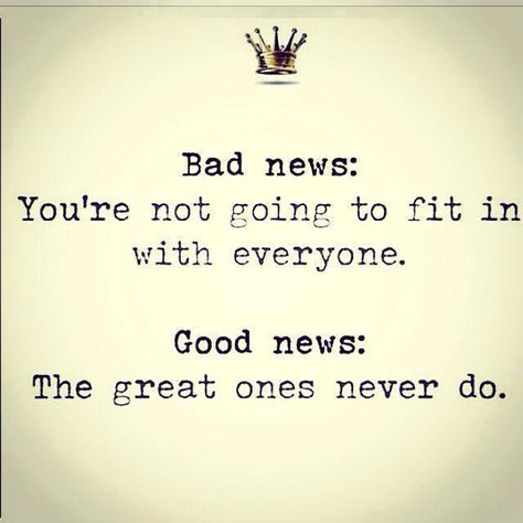 It's okay if you don't fit in with certain people. Just keep being your best self :) Good Coach Vs Bad Coach Quotes, Quotes Mind, Coach Quotes, Quotes Thoughts, Change Quotes, A Quote, Real Talk, The Words, Great Quotes