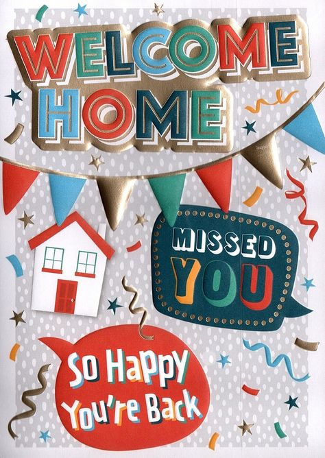 Welcome Back Home Card Ideas, Welcome Back Images, Welcome Home Quotes, Welcome Back Banner, Anniversary Wishes For Husband, Welcome Back Home, Welcome Home Banners, Welcome Images, Have A Safe Trip