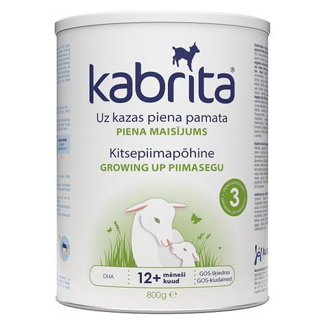 Kabrita Infant Formula Stage 3 Goat Milk From 12 Months (800g) Kabrita Stage 3 Goat Milk Toddler Formula is tailored for children aged at least 12 months old. It serves as a suitable nutritional choice for toddlers who are still nursing or transitioning to a complete solid nutrition diet. Each package includes an 800g tin of powdered Kabrita 3 toddler milk. Key Features: Age Suitability: Specifically formulated for toddlers aged 12 months and older. Formula Type: Goat milk-based toddler formula. Goat Milk Formula, Tin Packaging, Milk Nutrition, Infant Formula, Whey Protein Concentrate, Nutrition Diet, Palm Kernel Oil, Healthy Brain, Linoleic Acid