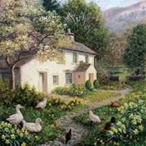 Stephen Darbishire, Birdhouse Clipart, Sunday Tea, Enchanted Cottage, Quaint Cottage, Farm Houses, Cottage In The Woods, Beautiful Cottages, Cottage Art