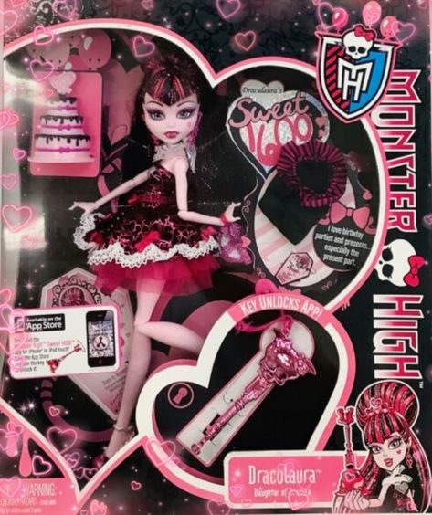 Sweet 1600 Draculaura, Draculaura Monster High, Draculaura Doll, Arte Monster High, Moster High, Love Monster, Monster High Art, Monster High Characters, Dream Doll