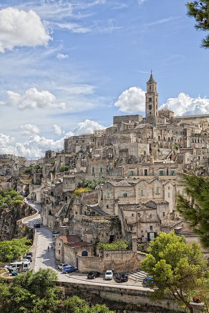 Quartiere Sassi - Matera - Basilicata Basilicata Italy, Matera Italy, Italy Holidays, Places In Italy, Italy Photography, Voyage Europe, Southern Italy, Visit Italy, Italy Vacation