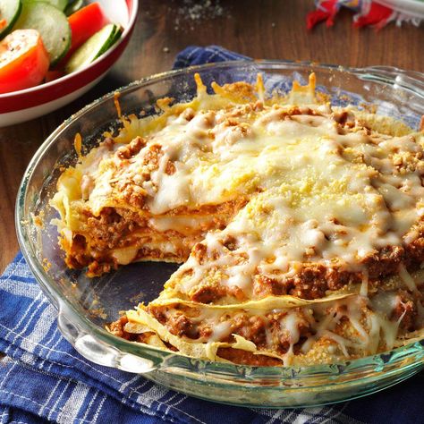 Pancake Lasagna Pancake Lasagna, Fulton Missouri, Breakfast Lasagna, Recipes With Mozzarella Cheese, Italian Sausage Lasagna, Classic Lasagna Recipe, Dinner Board, Ultimate Grilled Cheese, Homemade Meat Sauce