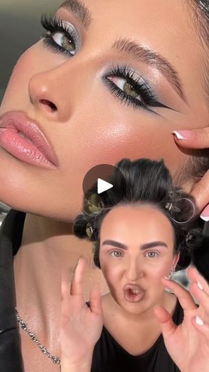 241K views · 11K reactions | THIS LOOK IS STUNNING | THIS LOOK IS STUNNING | By Mikayla Nogueira | Facebook Mikayla Nogueira Makeup, Eyeshadow Tips, Hair 101, Cool Forearm Tattoos, Makeup Mistakes, Green Makeup, Glamorous Party, Stunning Makeup, Make Mistakes