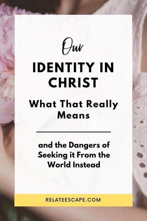 Identity In Christ Activity, Identity In Christ Woman, Identity In Christ For Kids, Youth Devotions, My Identity In Christ, Finding Confidence, Teen Bible Study, New Creation In Christ, Youth Group Activities