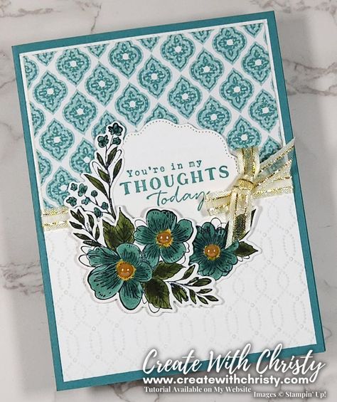 January 2024 Monthly Online Card Club - Thoughtful Expressions [Create With Christy] Su Poetic Expressions, Stampin Up Poetic Expressions Dsp, Stampin Up Encouragement Cards, Stampin Up Thoughtful Expressions Bundle, Thoughtful Expressions Cards, Thoughtful Expressions Su, Poetic Expressions Dsp Stampin Up Cards, Stampin Up Poetic Expressions, Su Thoughtful Expressions