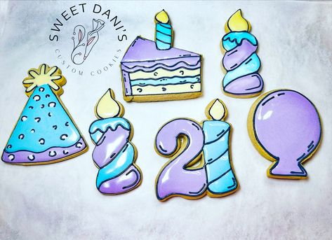 Sweet Dani’s Custom Cookies Home Bakery NJ Comic Cookies Decorated, Cartoon Cookies Decorated, Comic Cookies, Decorated Biscuits, Comic Cake, Halloween Sugar Cookies Decorated, Neon Birthday Party, Cartoon Cookie, Bird Cookies