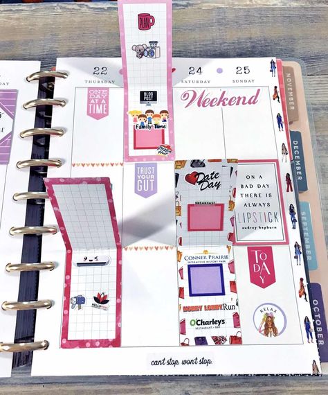 Currently Planner Page Ideas, Basic Journal, Happy Planner Spread, Create 365 Happy Planner, Planner Spread Inspiration, Diy Kalender, Journaling Stickers, Planner Spreads, Happy Planner Layout