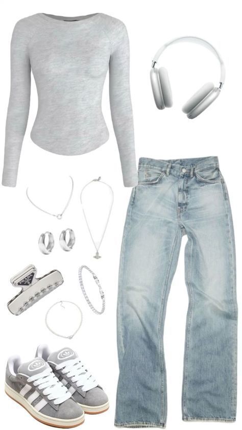 Basic Y2k Outfits, Outfit Tips, Simple Outfits For School, Mode Hipster, Mode Zara, College Fits, Casual Preppy Outfits, Outfit Inspo Casual, Trendy Outfits For Teens