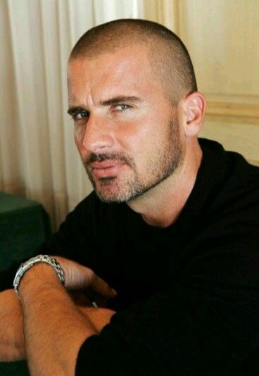 Dominic Purcell Shaved Head Styles, Lincoln Burrows, Michael Scofield, Dominic Purcell, Bald Men, Corte De Cabelo Masculino, Prison Break, Shaved Head, Man Crush