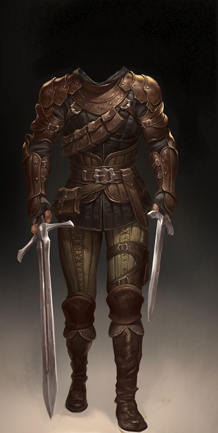 Character Design Cartoon, Heroic Fantasy, Rpg Characters, Armadura Medieval, Leather Armor, Medieval Armor, Fantasy Male, Fantasy Armor, Armor Concept