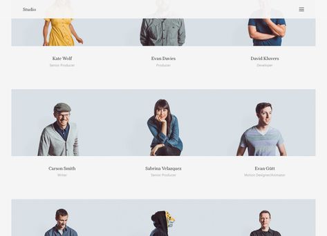 The talented, Portland-based design agency Instrument launched a new web site for itself this week. It’s nice enough, but what I was particularly taken by was the team page, which captures each of … Team Page Design, Clinic Uniform, Corporate Portraits, Web Company, Why Bother, Team Photography, Corporate Portrait, Team Page, Professional Portrait