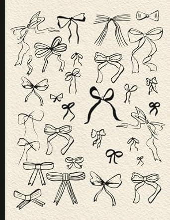 Bow Drawing Aesthetic, Journal Page Aesthetic, Journal Format, Bow Drawing, Notebook Cute, Drawing Help, Coquette Bows, Cute Coquette, Girly Aesthetic