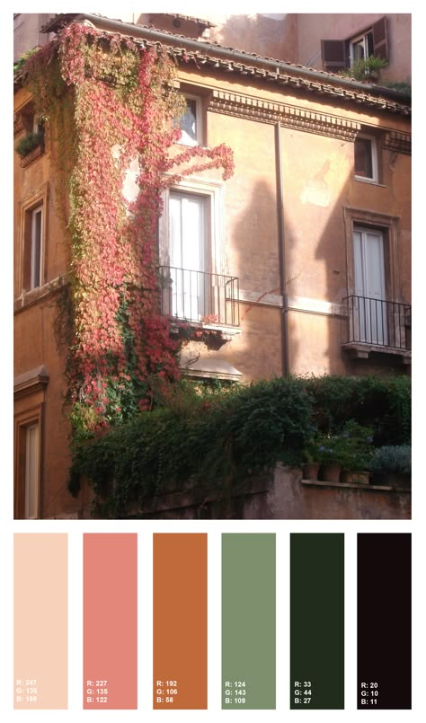 Roman Interior Design Style, Tuscan Colour Palette, Siena Color Palette, Mediterranean Colour Scheme, Colour Palette Mediterranean, Mediterranean Interior Color Palette, Mediterranean Color Pallet, Ancient Rome Color Palette, Mediterranean Colors Interior